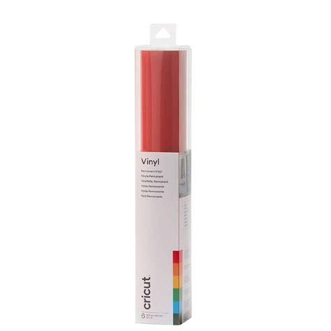 Cricut Premium Vinyl Permanent 30x30cm 6-sheet Sampler (Brights); 6 sheets 12" x 12" in Tomato Red, Orange, Maize Yellow, Kelly Green, Medium Blue, and Forest Green; Permanent adhesive lasts up to 3 years; Lies flat so you can cut with ease and accuracy; Easy to weed, effortless to apply